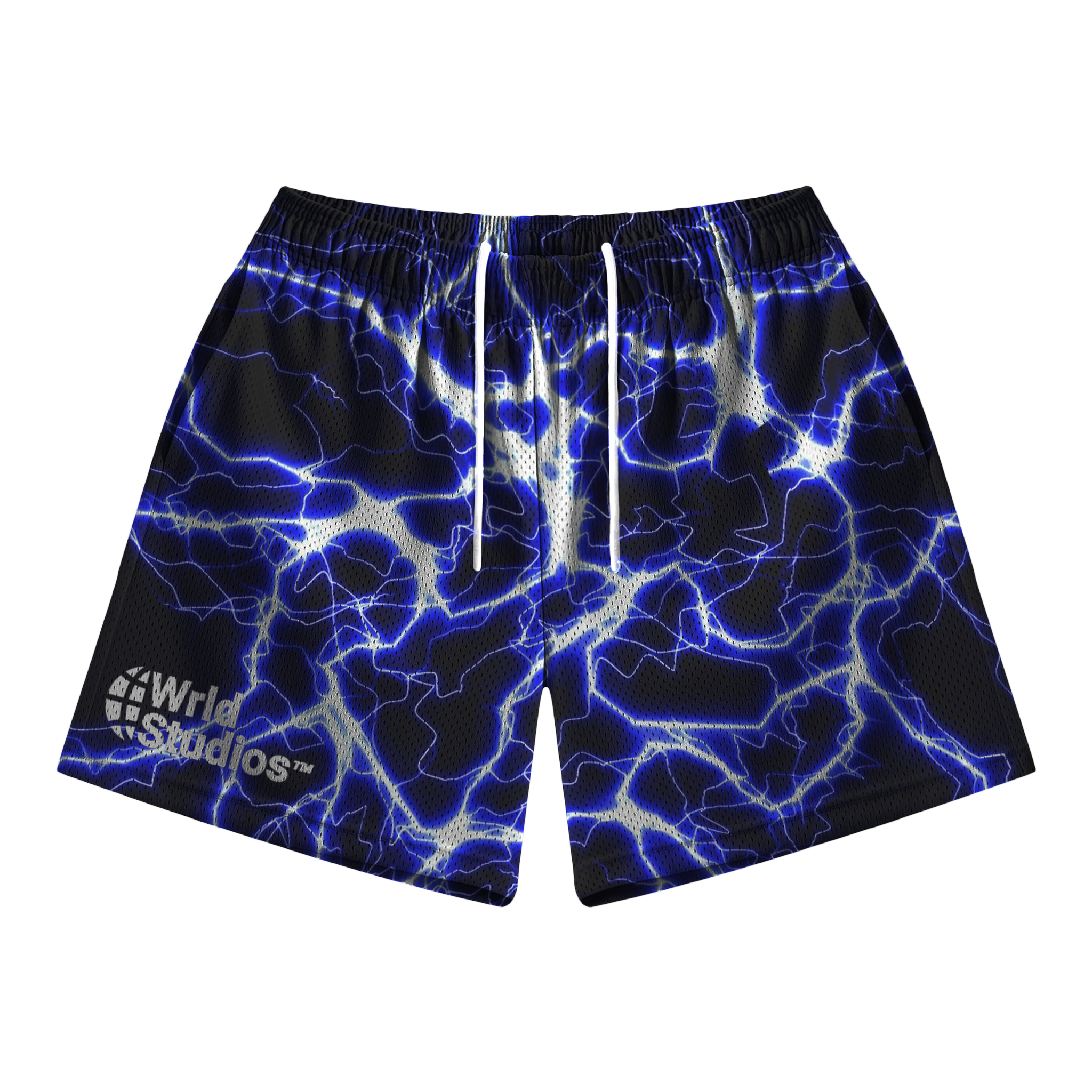 Blue Lightning Shorts